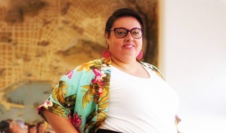 Yo no estaba preparada para... desfilar como modelo